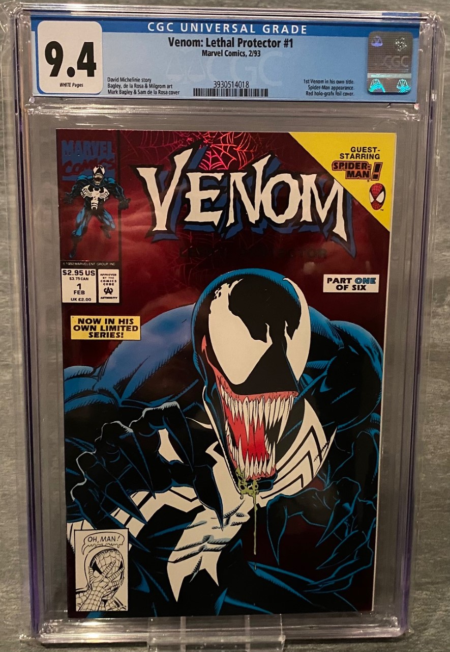 Venom: Lethal Protector #1 CGC 9,4