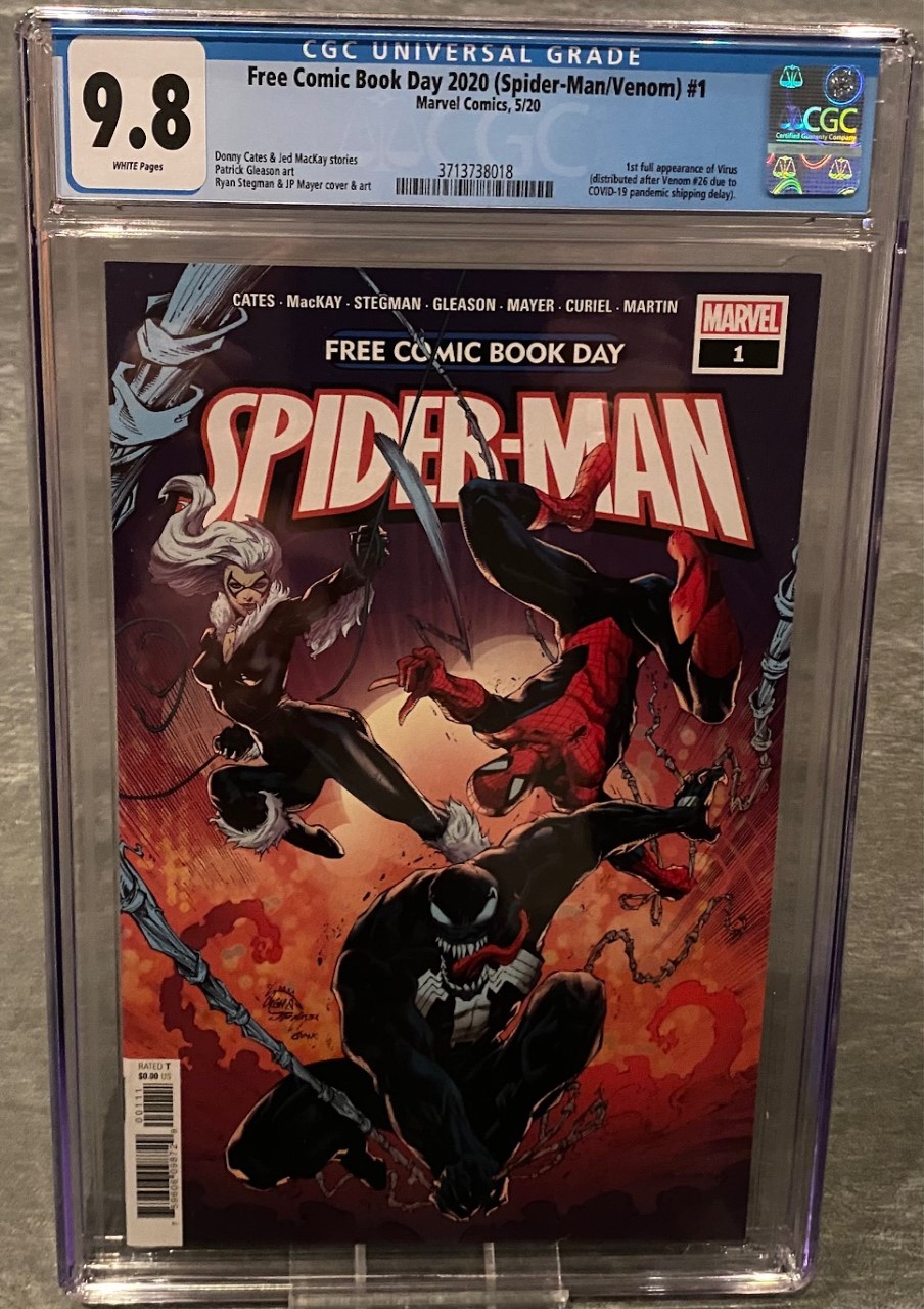 Free Comic Book Day 2020 (Spider-Man/Venom) #1 CGC 9.8