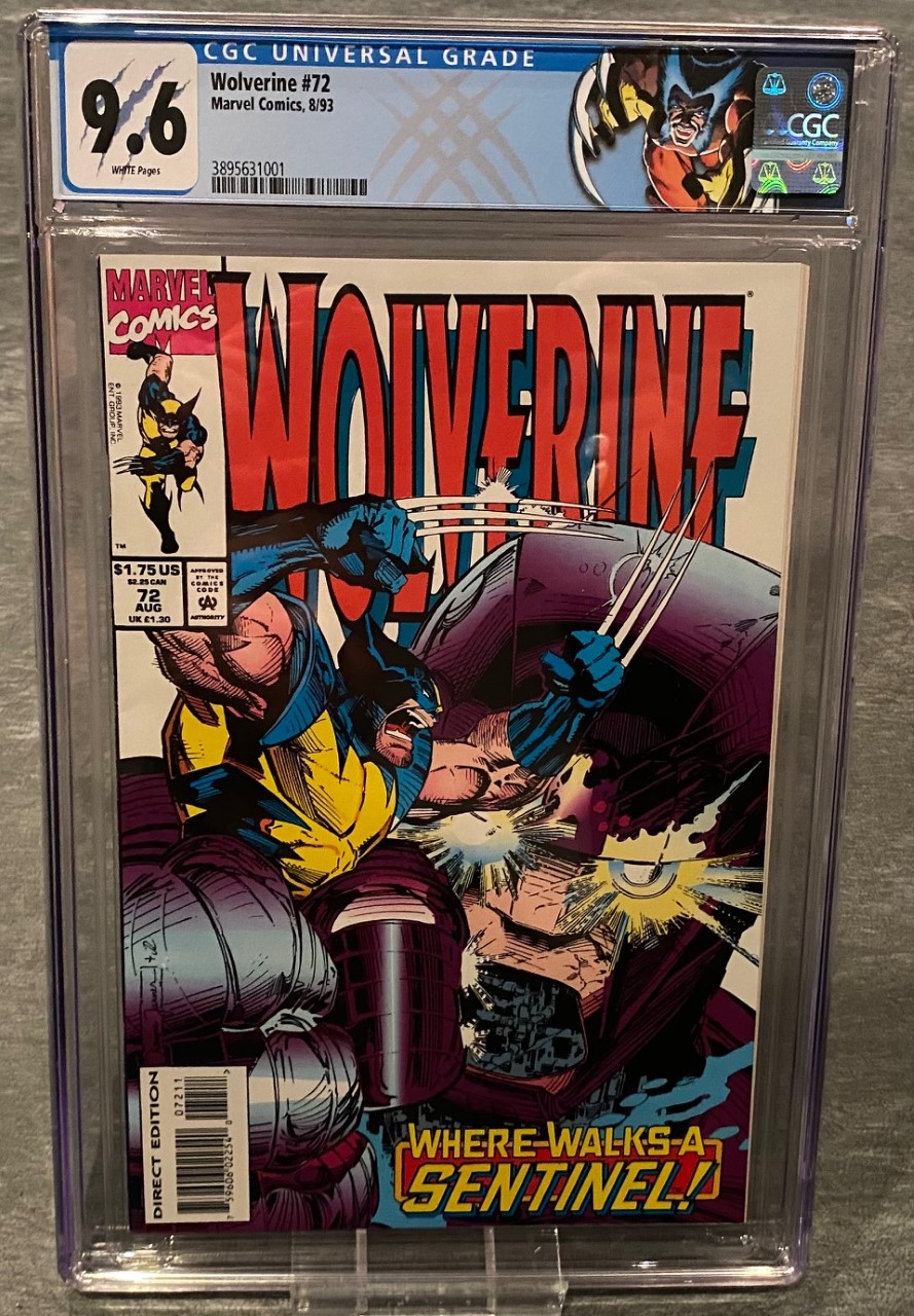 Wolverine #72 CGC 9.6 Custom Label
