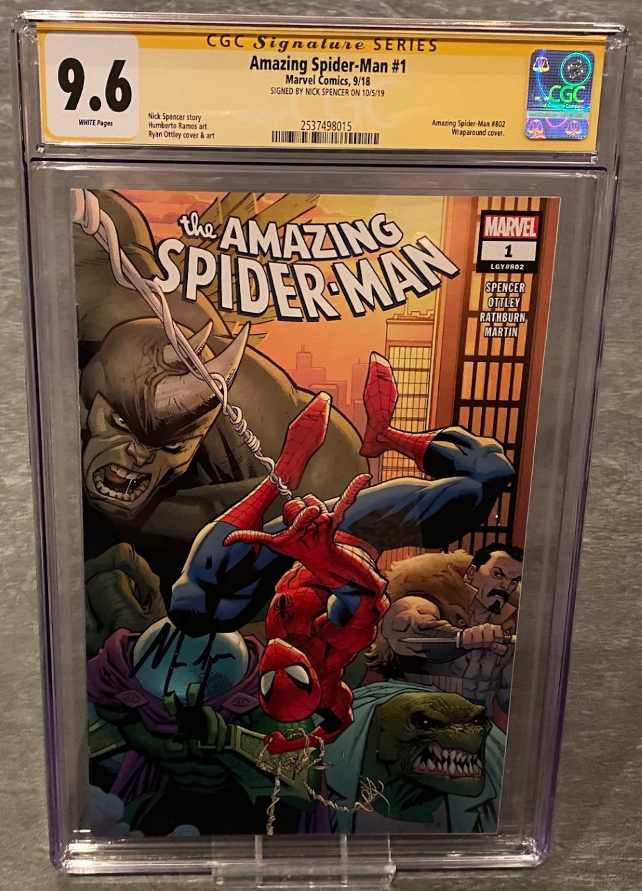 Amazing Spider-Man #1 CGC Signature 9.6