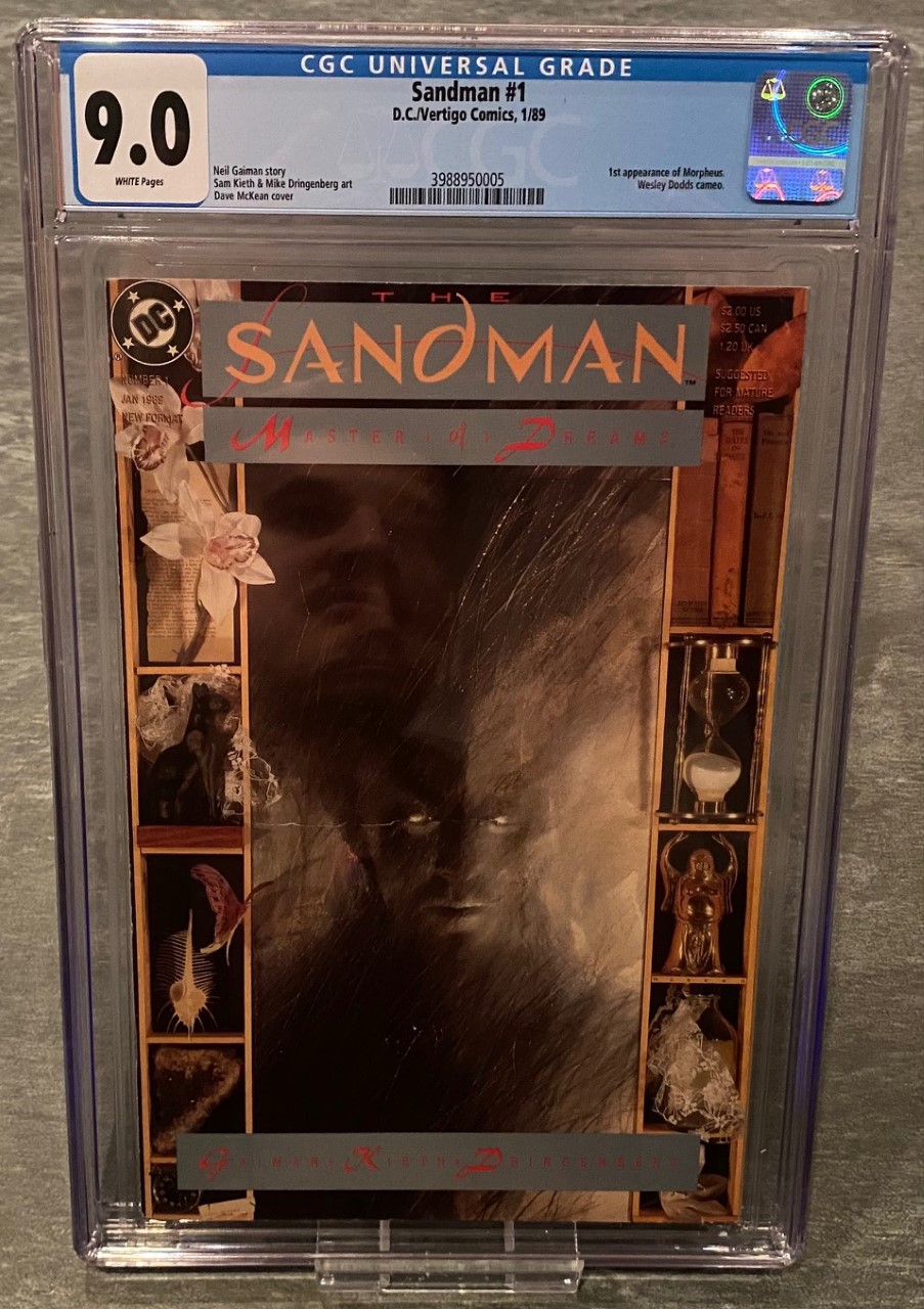 Sandman #1 CGC 9.0