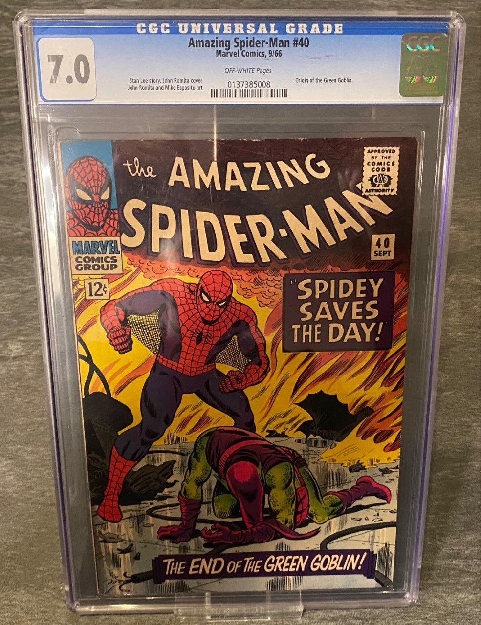 The Amazing Spider-Man #40 CGC 7.0