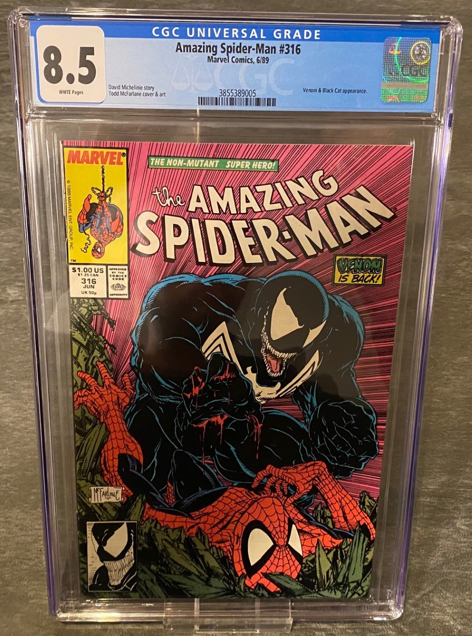 Amazing Spider-Man #316 CGC 8.5
