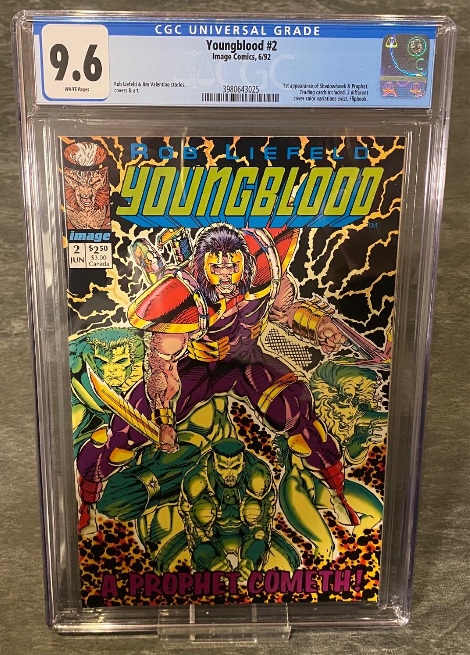 Youngblood #2 CGC 9.6