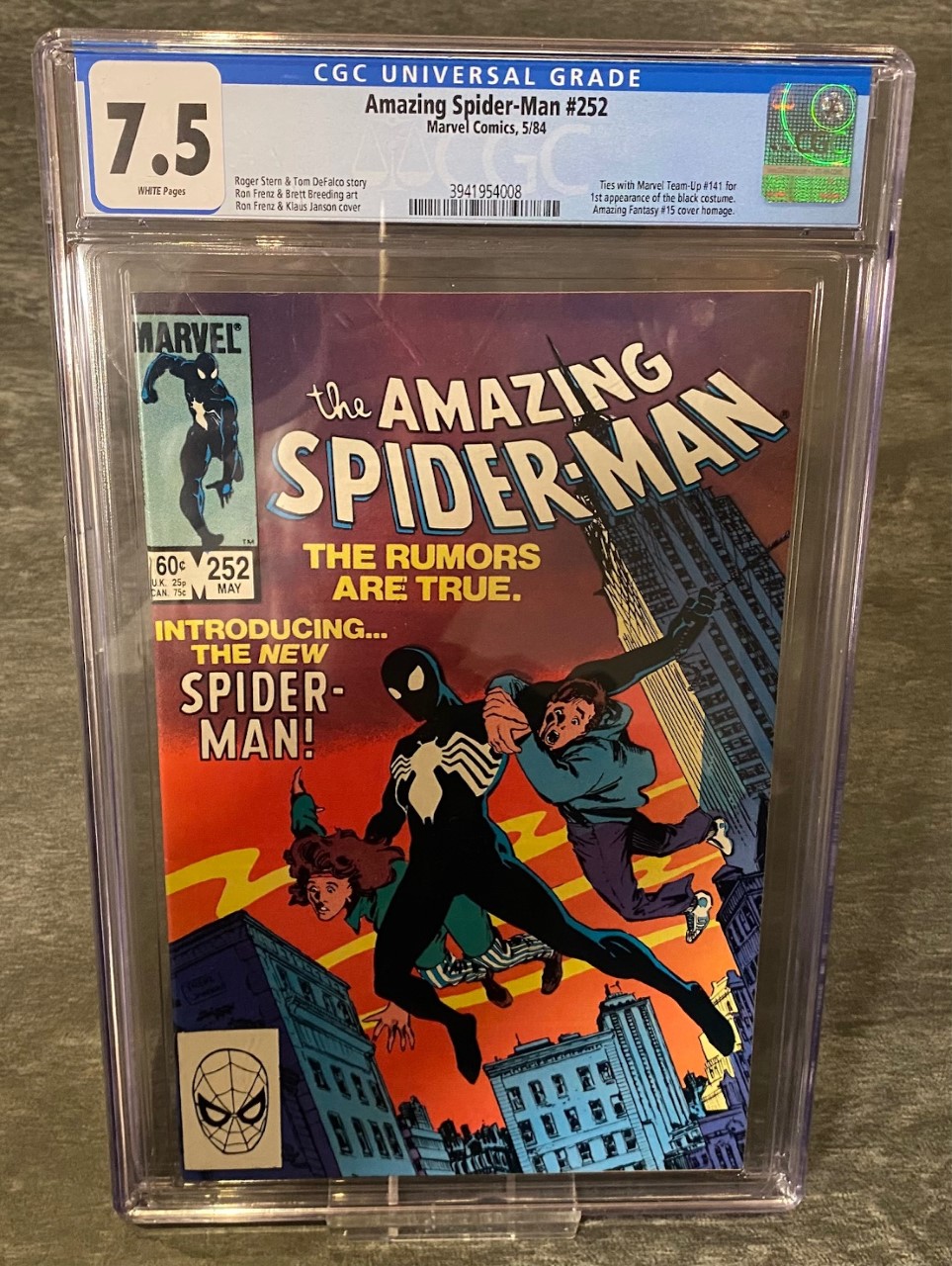 Amazing Spider-Man #252 CGC 7.5