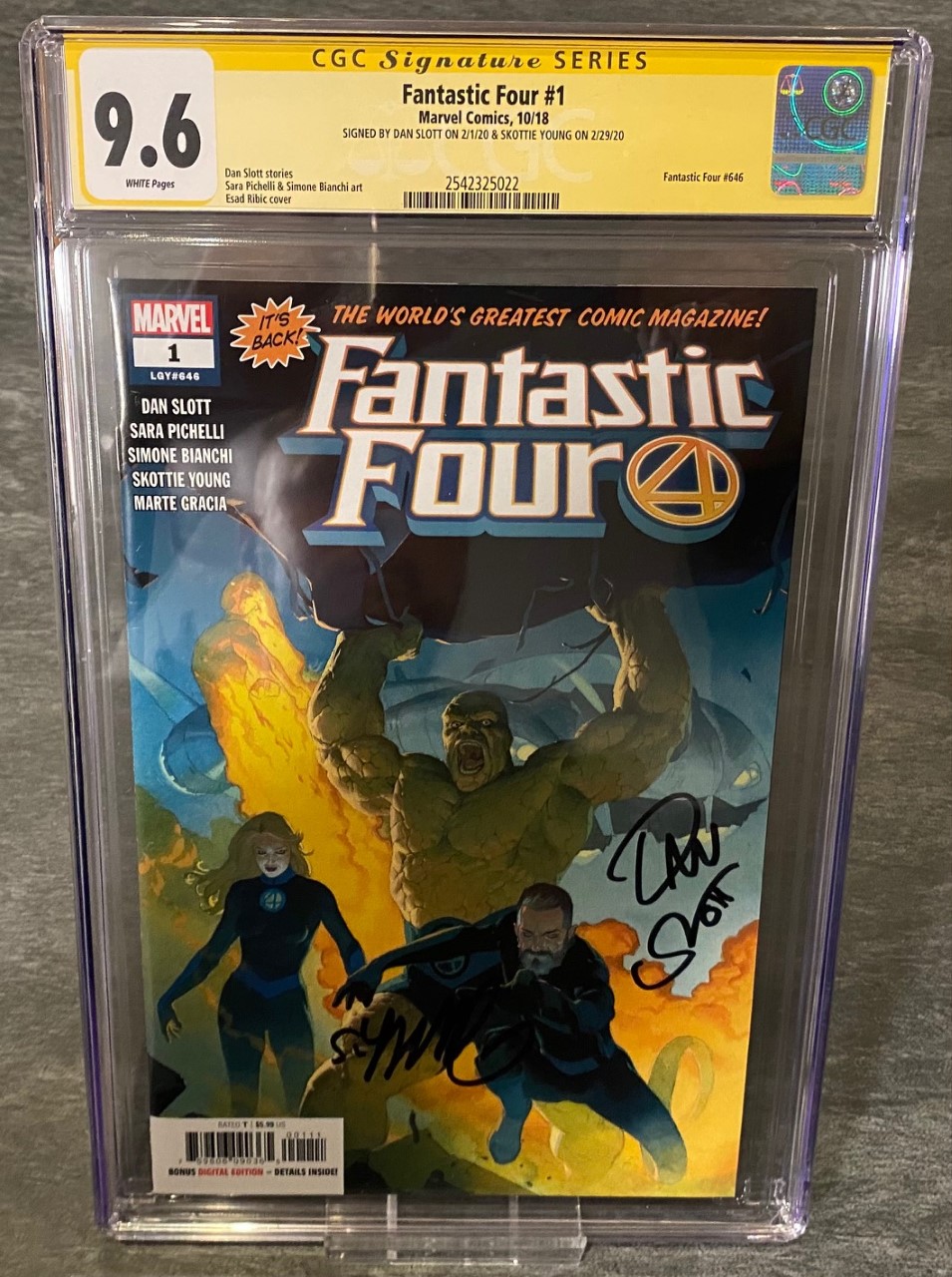 Fantastic Four #1 CGC Signature 9.6
