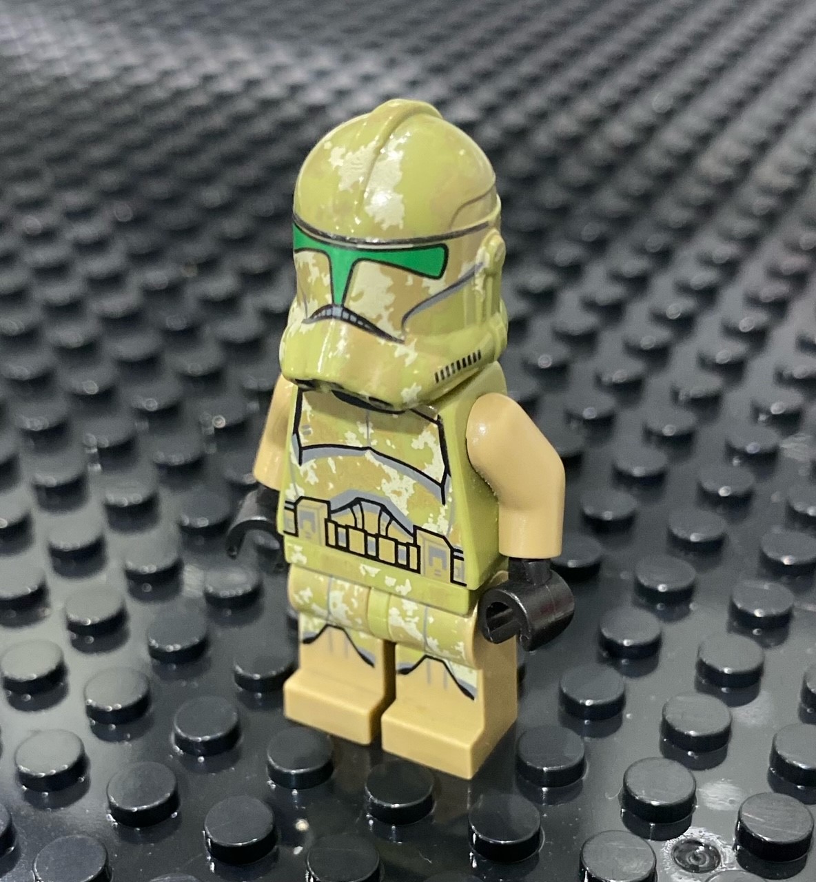 SW0519: Clone Trooper, 41st Elite Corps (Phase 2) - Kashyyyk Camouflage, Scowl